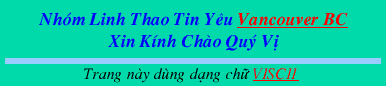 Welcome to Tin Yeu's Homepage