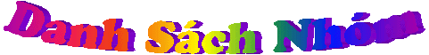 Danh Sa'ch nho'm